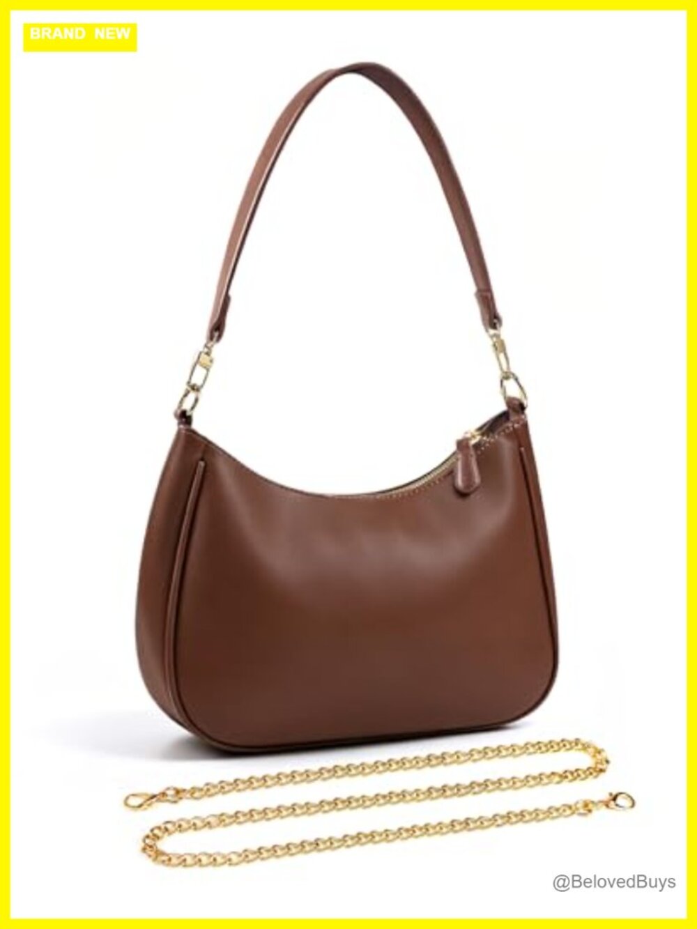 Clear Shoulder Purse for Women, Stadium Approved, Dual Straps, Hobo